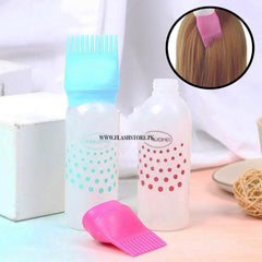 Hair Oil Comb Bottle