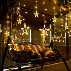 Star Led Curtain String light