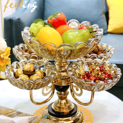 Rotating Dry Fruit Plate Rack