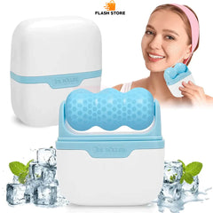 2 In 1 Ice Roller Face Massager