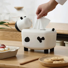 New Creative Desktop Tissue Box With Toothpick Holder