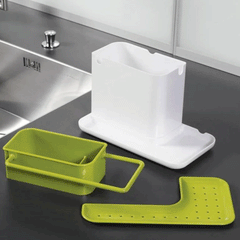 Kitchen Sink Soap & Sponge Organizer