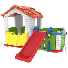 Kids Activity Playhouse with Slide