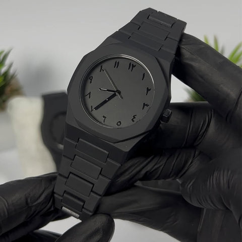 Arabic Aura Watch - Modern Creative Design Waterproof