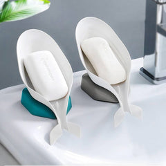 Soap Drain Dish Dolphins Shape