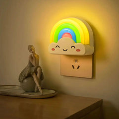 LED rainbow night lamp