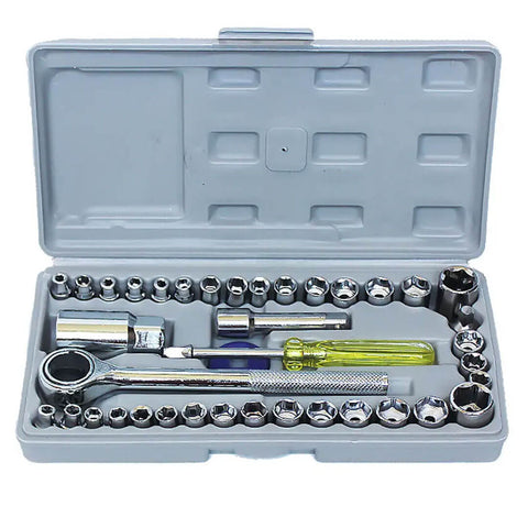 40pcs Combination Socket Wrench Set