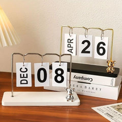 Desktop Perpetual Calendar for Home & Office