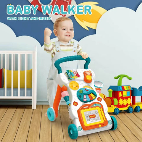Huanger Musical Activity Walker for Kids (Large)