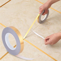 Tile Sticking Golden Tape