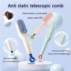 Self Cleaning Hair Comb