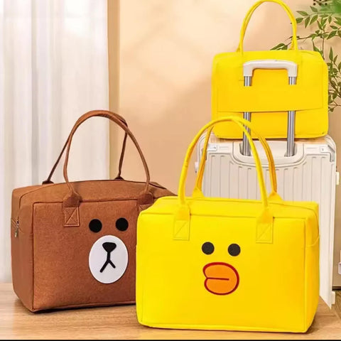 Large Capacity Felt Travel Bag