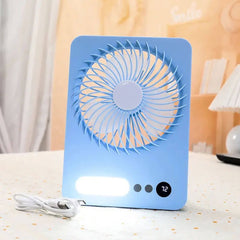 Slim Foldable LED Fan