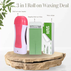 3 in 1 Hair Removal Waxing Kit