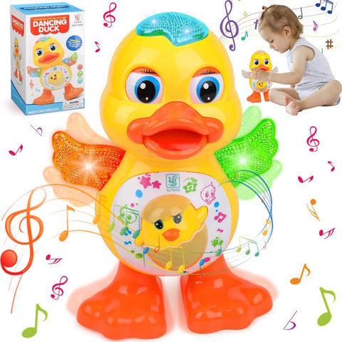 Battery Operated Duck With Light And Music