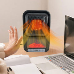 Quick Heat Desktop Fireplace Heater