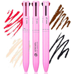 4 In 1 Makeup Pen Waterproof Eyebrow Pencil