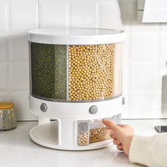 Rotating 6-in-1 Cereal Dispenser 10KG Capacity