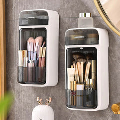 Rotating Wall Mounted Cosmetic Organizer