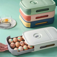 Automatic Rolling Egg Storage Box Refrigerator