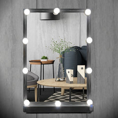 LuminovaGlow 10-Bulb Vanity Mirror Kit