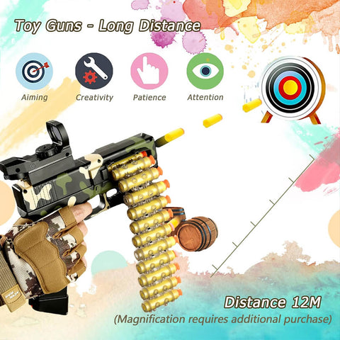 Soft Eva Bullets Glock Gun Toy