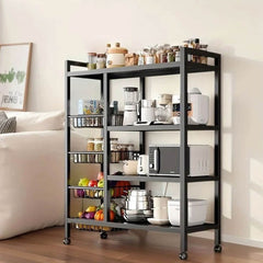 Kitchen Multifunctional Movable Storage Rack