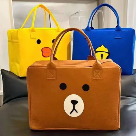 Large Capacity Felt Travel Bag