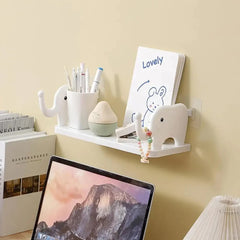 Wall Mounted Elephant Storage Rack