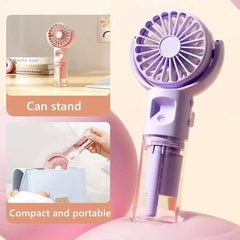 Rechargeable Mini Handheld Spray Fan