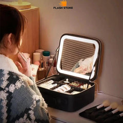 New Led Cosmetic Bag With Mirror