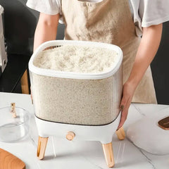 Household Large Capacity Rice Bucket Dispenser