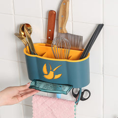 Wall Mounted Cutlery Drainer Rack