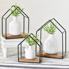 Wall Mounted House Shape Shelf