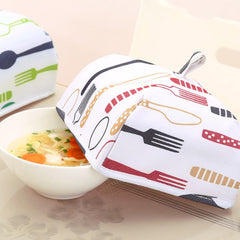 Folding Food Cover Thermal Insulation Aluminum Foil - 2 Pcs Of Set