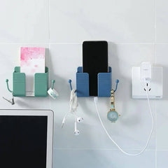 Mobile Phone Charging Holder Wall Mounted (Pack Of 2)