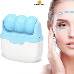 2 In 1 Ice Roller Face Massager