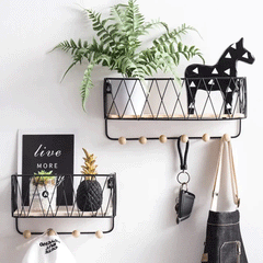 Cross Wave Wall Organizer