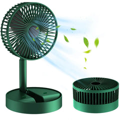 Telescopic Rechargeable Folding Fan