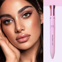 4 In 1 Makeup Pen Waterproof Eyebrow Pencil