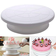 360 Rotating Cake Decorating Stand