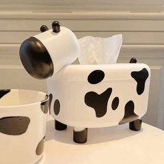 New Creative Desktop Tissue Box With Toothpick Holder