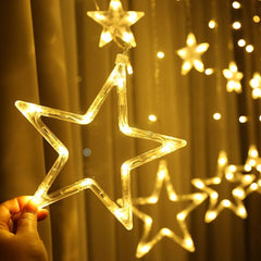 Star Led Curtain String light