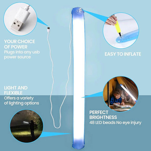 Inflatable USB Camping Light