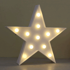 Star Shape Led Marque Lights