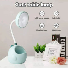 LED Table Lamp USB Rechargeable with Pen Holder