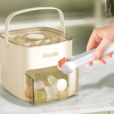 Press & Store Ice Cube Maker