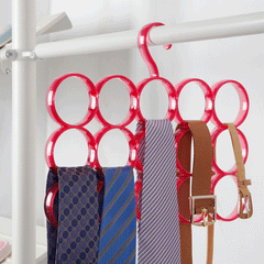 15 Holes Scarf Hanger Plastic