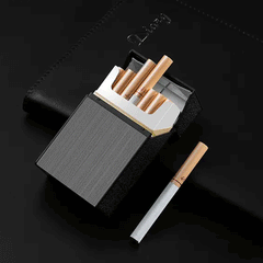 Cigarette Case With Electric Lighter