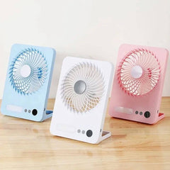 Slim Foldable LED Fan